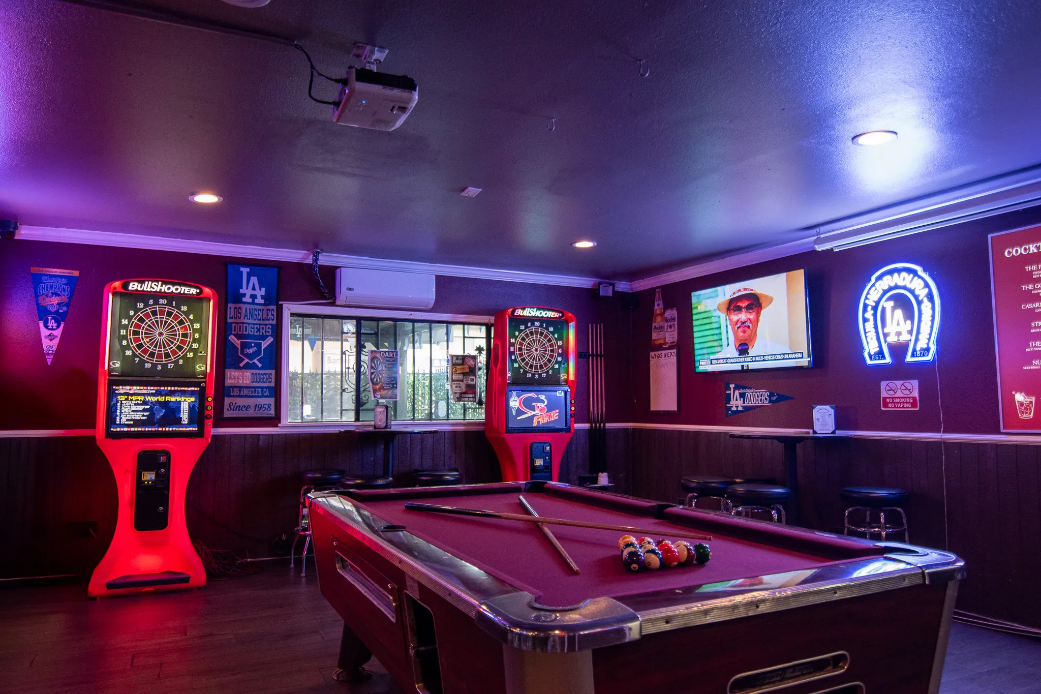 The Greatest bar Hawthorne — pool, darts, and craft cocktails